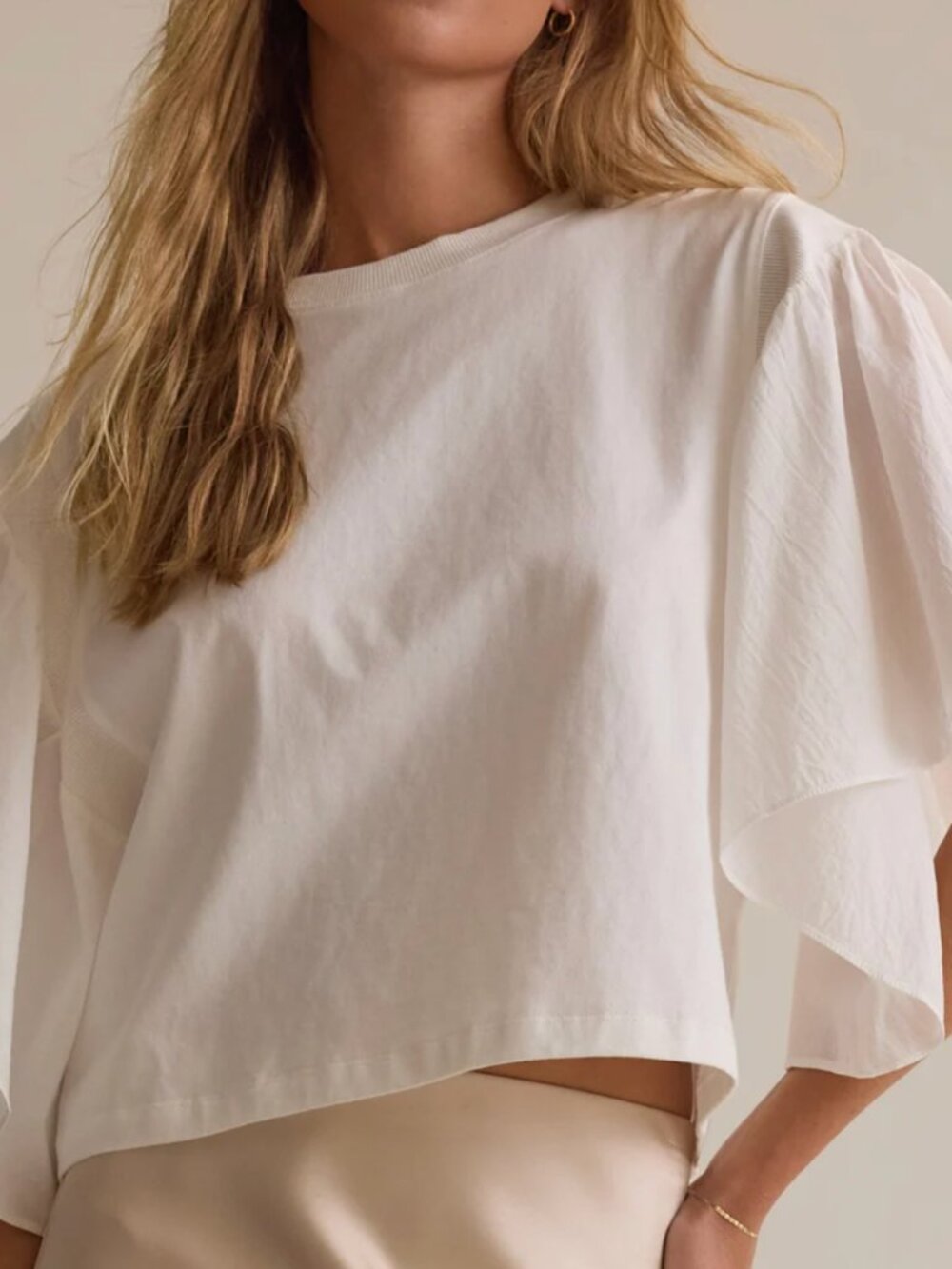 Faye Flutter Sleeve Top